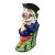 Antique French Majolica Punch Character Toby Jug Pitcher For Sale