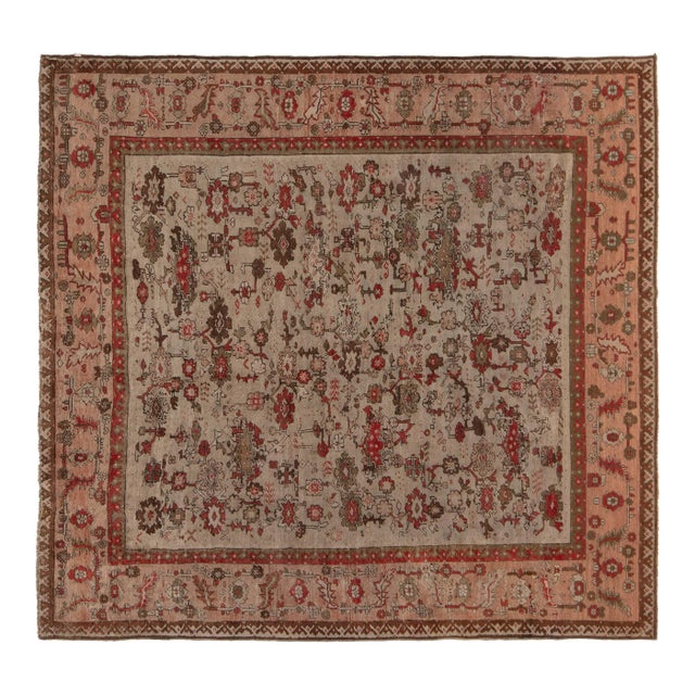 Early 20th-Century Turkish Ghiordes Rug For Sale