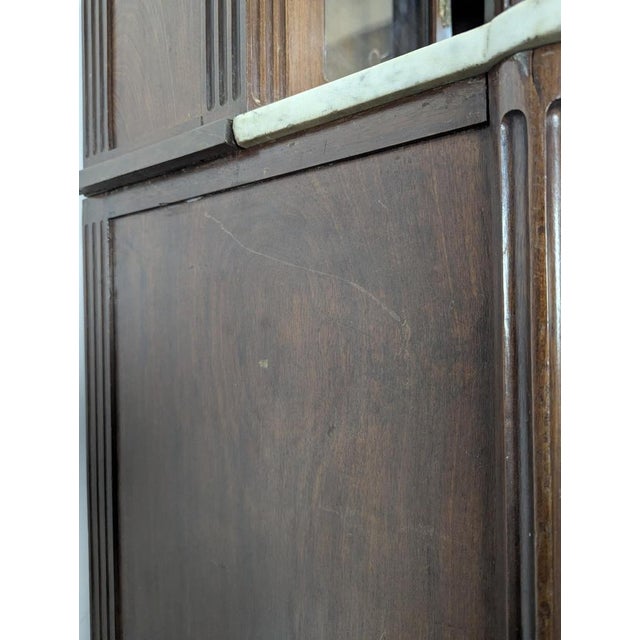 Guillotine-Fronted Secretary by F. Trapet, Early 19th Century For Sale - Image 5 of 12