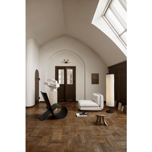 White Isol Floor Lamps 30/126 in Black by David Thulstrup for Astep, Set of 2 For Sale - Image 8 of 9