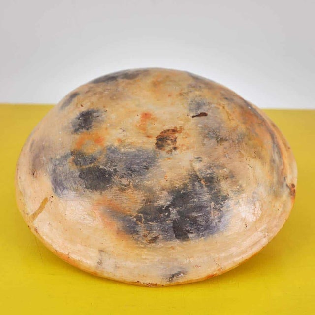 Ceramic Ancient Kabyle Terracotta Plate For Sale - Image 7 of 12