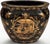 Late 20th Century Large Scale 12” Regency Style Cache Pot in the Manner of Versace For Sale - Image 5 of 14