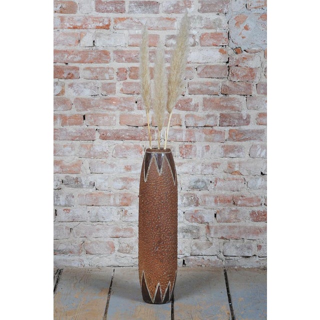 Mid-Century Vase in Ceramic, Czech, 1940s For Sale - Image 9 of 11