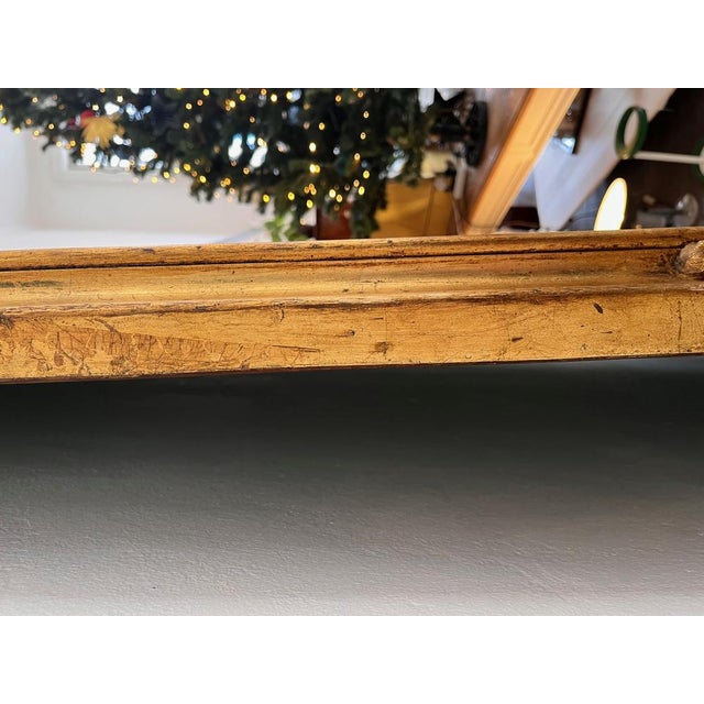 Hollywood Regency Large Vintage Mirror, 19th Century For Sale - Image 3 of 11