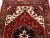 Late 20th Century Vintage Persian Heriz Serapi Area Rug in Near Square Size in Red, Ivory, Navy For Sale - Image 5 of 9
