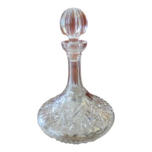 Waterford Lismore Crystal Ship's Decanter