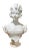 19th Century Continental Female Bust Sculpture in White Marble For Sale