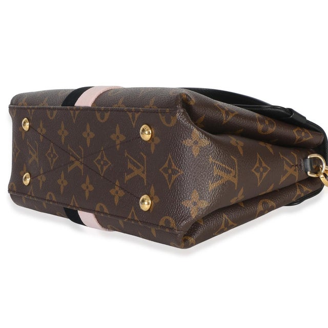 Textile Black Pink Monogram Canvas Georges BB For Sale - Image 7 of 9