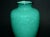 Metal Signed Ando Jubei Green Baluster Cloisonne Vase 7.5" For Sale - Image 7 of 12