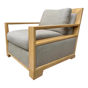 Contemporary Portrait Club Chair by Ted Boerner