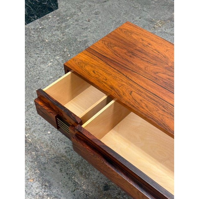 Glas & Trä Scandinavian Modern Commode, Circa 1960's For Sale - Image 9 of 12