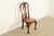 1950s Kittinger Georgian Carved Mahogany Side Chair or Dining Chair For Sale - Image 5 of 17