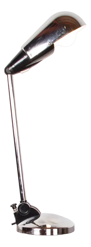 Tilting Desk Lamp in Chromed Metal by Marina Malabotti, 1960s