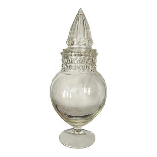 Tiffin Dakota Candy Jar/Apothecary Jar Early 20th C. For Sale