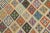 1990s Shabby Chic Kilim Beige Rust Wool Rug - 5'8" X 7'6" For Sale - Image 5 of 7