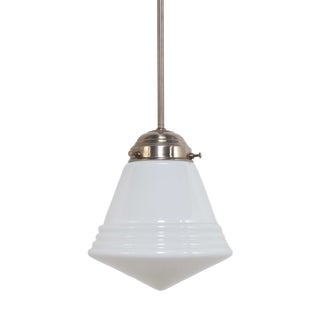 Vintage Art Deco Style Pendant Lamp, 1970s For Sale