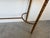 Vintage Faux Tiger Bamboo Wrapped Rattan Console Table For Sale - Image 12 of 16