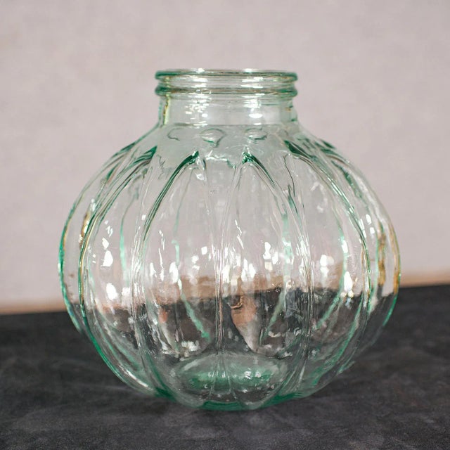 1970s Large Vintage English Glass Carboy For Sale - Image 11 of 11