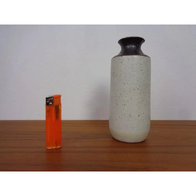 Minimalist stoneware vase by Bruno Gambone from the 1970s. Marked on the underside. This piece has an attribution mark, I...