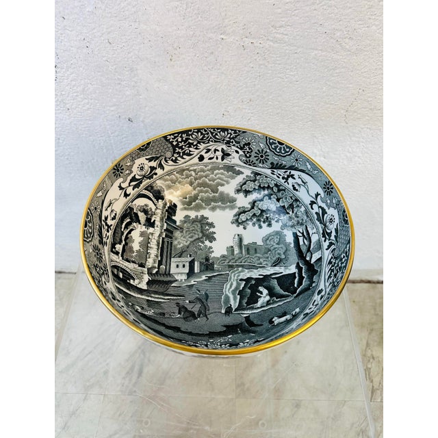 1900 - 1909 Antique Copeland Transfer Ware Bowl For Sale - Image 5 of 10