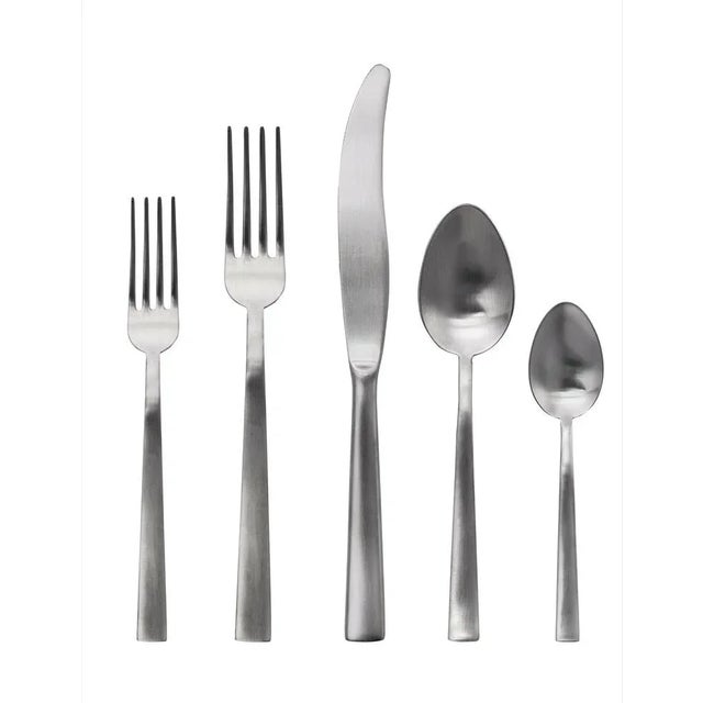 Contemporary Mepra Levantina Ice 5-Piece Flatware Set For Sale - Image 3 of 3