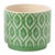 Kenneth Ludwig Chicago Geometric Patterned Dolomite Planter (Set of 2) For Sale - Image 4 of 5