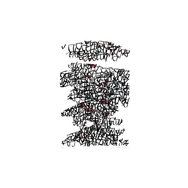 Antonio Sanfilippo, Abstract Composition, Lithograph, 1971 For Sale