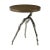Brown Faux Bois Accent Table - Earth Finish For Sale - Image 8 of 8