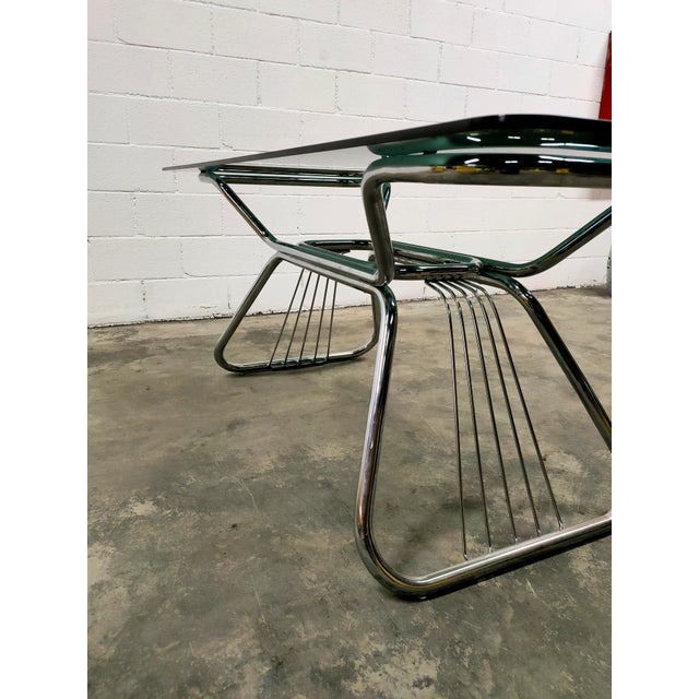 1970s Vintage Table and Armchairs, 1970s, Set of 5 For Sale - Image 5 of 11