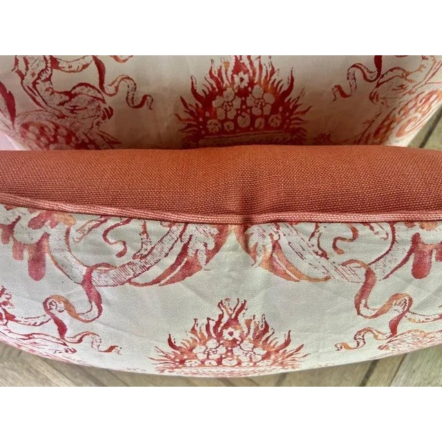 Textile Pair of Custom Fortuny Pillows Mezziano For Sale - Image 7 of 9