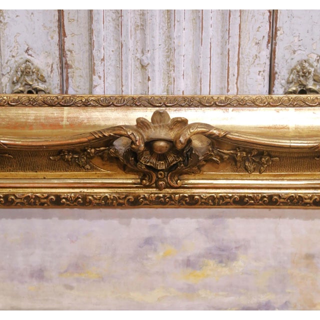 Tan 19th Century Equestrian Landscape Painting on Canvas by Lewis L. Shonborn For Sale - Image 8 of 10