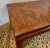 Maroon Chinoiserie Coffee Table, Hand Carved Lacquer, French, 1940s For Sale - Image 8 of 18