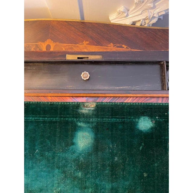 Antique Victorian Rosewood Writing Box For Sale - Image 15 of 17