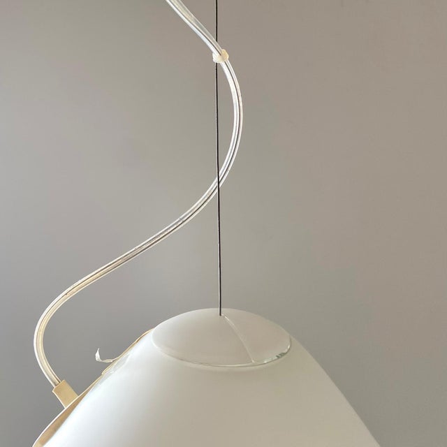 White Capsule Model Chandelier by Ross Lovegrove for Artemide, 2010 For Sale - Image 8 of 16