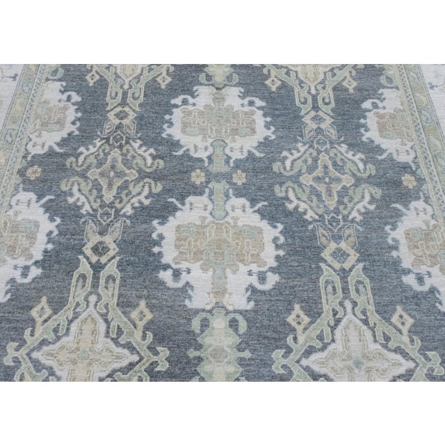 Turkish Oushak Rug 12' x 15'5" For Sale In Houston - Image 6 of 8