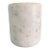 Hand-Carved Alabaster Cylinder Vessel / Urn With Soft Veining For Sale
