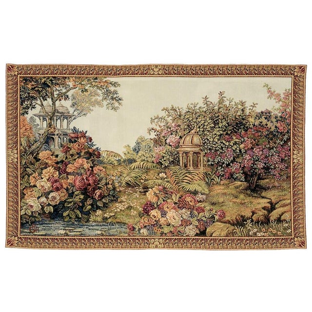 This tapestry is inspired from the classical 18th Century style baroque masterpieces. This informal, tranquil and charming...
