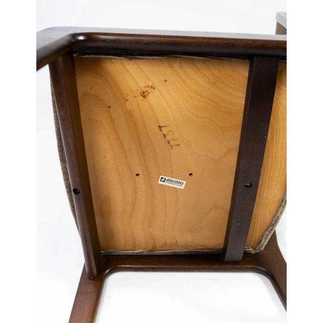 Dining Chairs in Dark Wood from Farstrup, 1960s, Set of 4 For Sale - Image 14 of 15