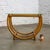 Mid-20th Century MCM Coastal Style Side or End Table With Bent Rattan Base and Rectangle Glass Top For Sale - Image 18 of 18