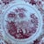 Mid 19th Century A Antique Staffordshire "Italian Villas" Red Transfer Decorated Plate, 1830’s For Sale - Image 5 of 11