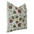 The Mandakini cushion cover draws inspiration from the tranquil flow of sacred rivers, featuring a graceful hand block...
