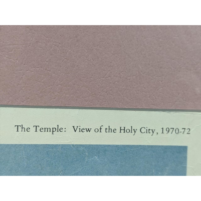 1973 Harold Bruder Pencil-Signed Holy City Art Print – 1972 Nyc Gallery Provenance For Sale In New York - Image 6 of 13