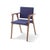 Luisa Chair in American Walnut and Fabric by Franco Albini for Cassina For Sale - Image 3 of 11