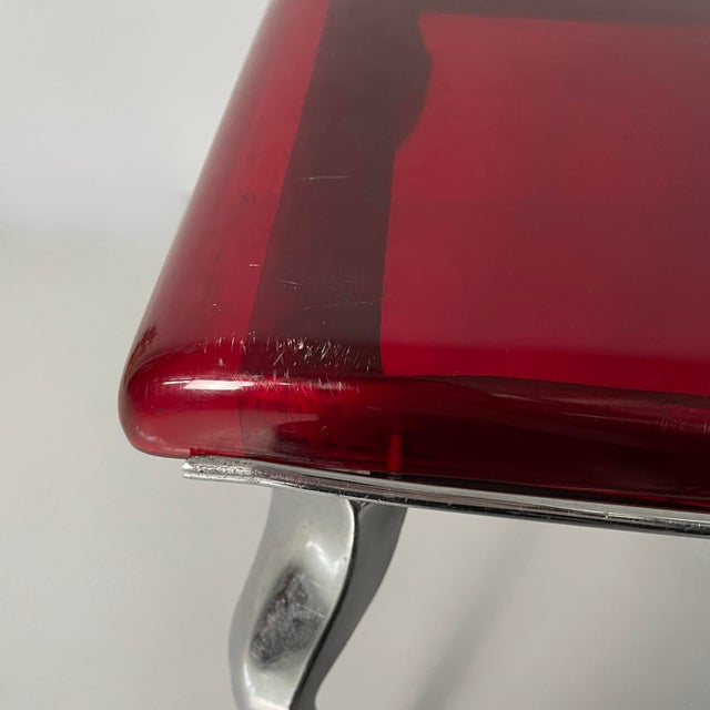 Metal Art Deco Italian Bakelite and Metal Stool, 1930s For Sale - Image 7 of 18