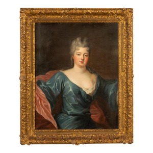 Antique 18thC Royal French Oil Painting Portrait Princess Elizabeth Palatine by Nicolas Bernard Lépicié, 1780
