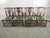 1980s Henkel Harris Solid Mahogany Set of Eight Chippendale Style Dining Chairs For Sale - Image 5 of 12