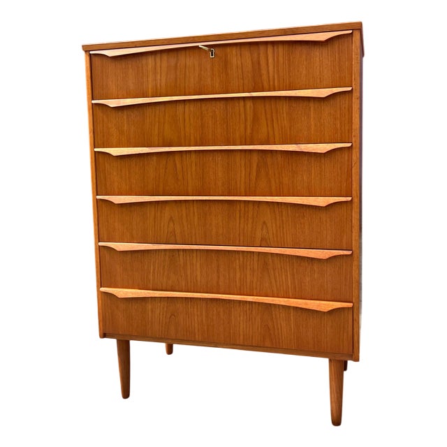 Teak Chest of Drawers, Denmark For Sale