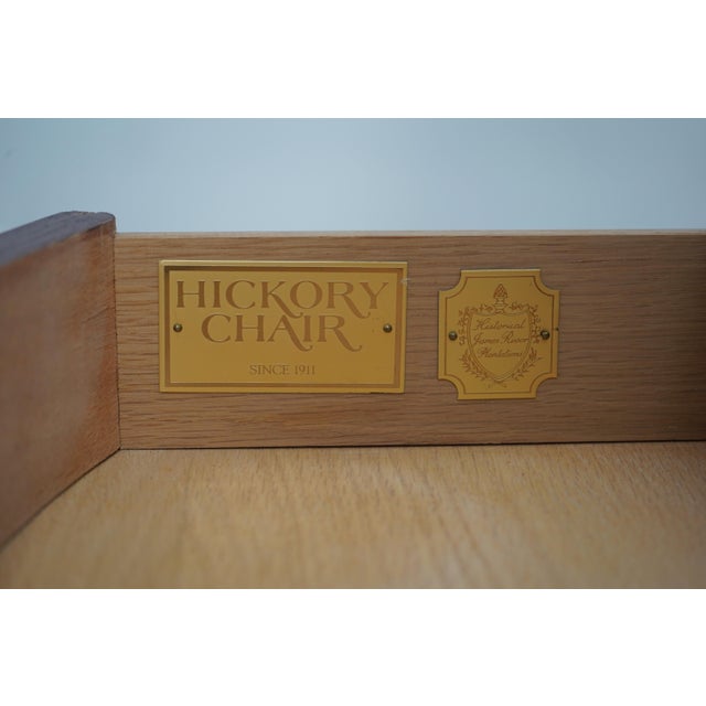 Hickory Chair Co French Empire Style 1 Drawer Lamp Table For Sale - Image 12 of 12