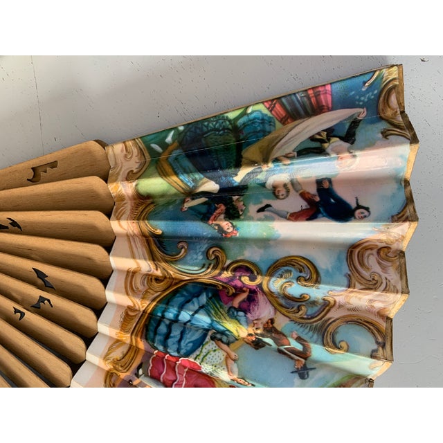 Vintage Spanish Fan, 1960s For Sale - Image 6 of 18