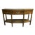 Vintage Drexel Accolade Campaign Style Console Hall Table For Sale